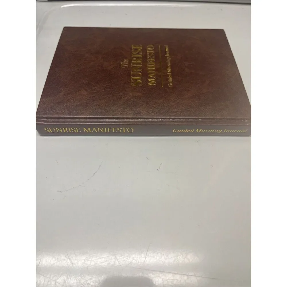 Salt Wrap The Sunrise Manifesto Guided Morning Journal  Reflection Self-Care